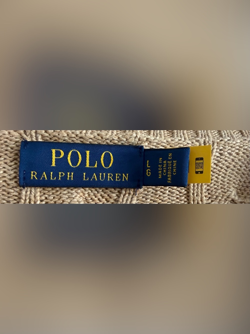 Polo Ralph Lauren Cable Knit Cotton Crewneck Sweater - Picture 7 of 9